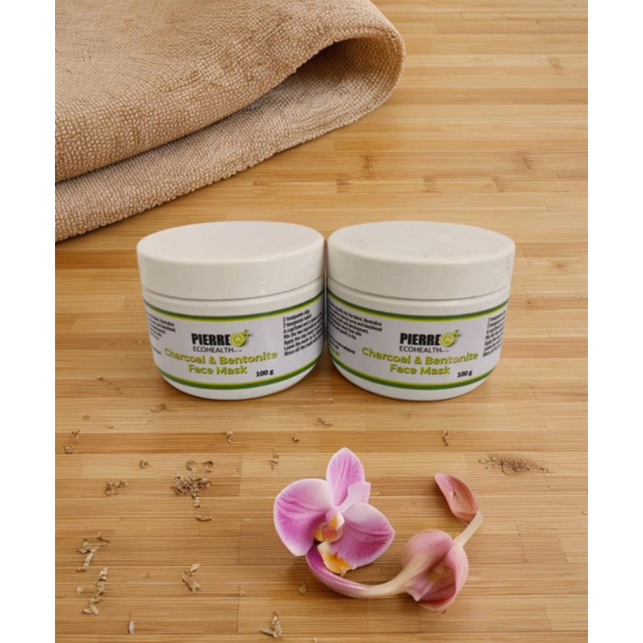Charcoal Face Mask with Kaolin or Bentonite Charcoal Face Mask with Kaolin or Bentonite